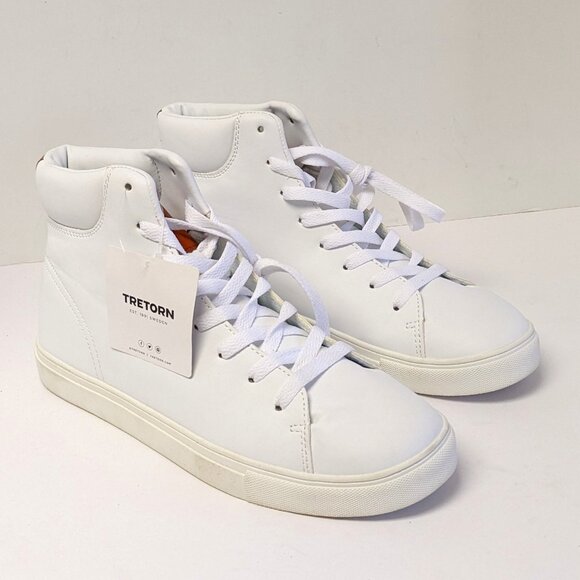 Tretorn Tournament Trainer Mid Sneakers, White, Men´s...